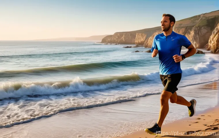 블루 운동 처방의 효과적인 프로그램 구성 - **"Joyful Stand-Up Paddleboarding in a Secluded Portuguese Bay"**
    A happy group of two friends, ...